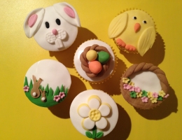 Parent and Child- Easter Cupcakes