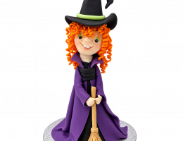 Trick or Treat modelled witch
