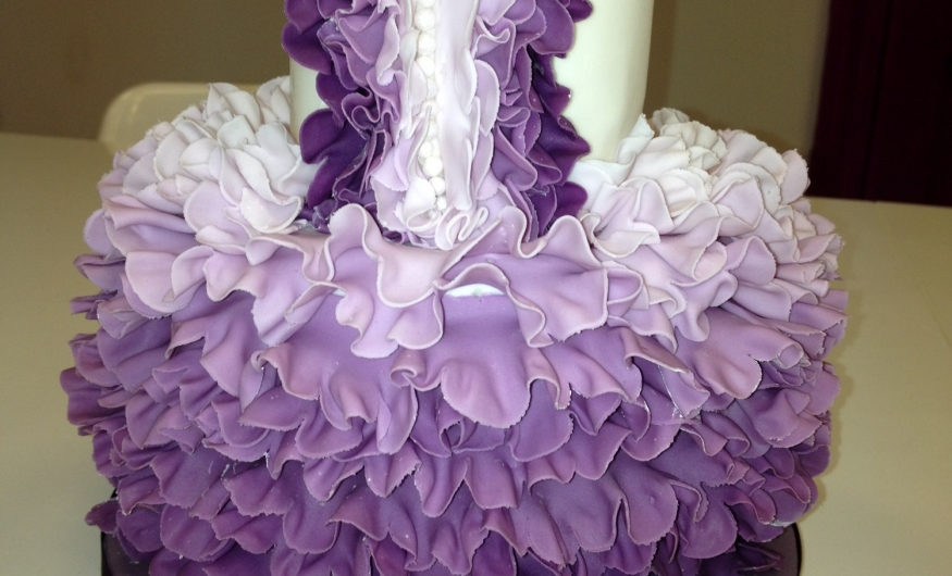 Frills and ruffles Cake School Frills and ruffles Cake School