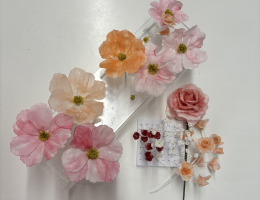 Water paper flowers