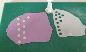 How to make patterned paste