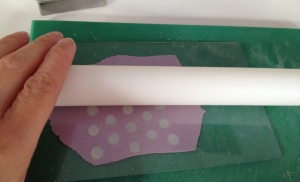 How to make patterned paste