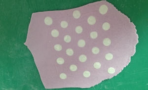 How to make patterned paste
